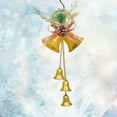 thumbnail image 4 of Xihbxyly Adornos de Campanas Navideñas, Diseño Colorido con Doble Colgante, Decoración Navideña para Árboles y Paredes, Decoración Festiva para El Hogar, Perfectos para Coronas y Exhibiciones de Mesa, 4 of 4