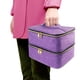 thumbnail image 4 of Bolsa de Estuche de transporte para esmalte de uñas Shamjiam con capacidad para 30 botellas, 4 of 9