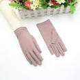 thumbnail image 2 of Uooqdmx Gloves for Cold Weather Winter Gloves 3 Pairs Cotton Gloves Resuable Soft Works Glove or Moisturizing Hands Jewelry Archival Costume Inspection Warm Gloves Pink One Size, 2 of 4