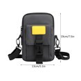 thumbnail image 3 of Fiudx Bolso Bandolera Ligero E Informal para Hombre, Elegante Riñonera para Teléfono, Cómodo Compañero de Viaje, Uso Diario, Aventuras Al Aire Libre, Colores Versátiles., 3 of 5