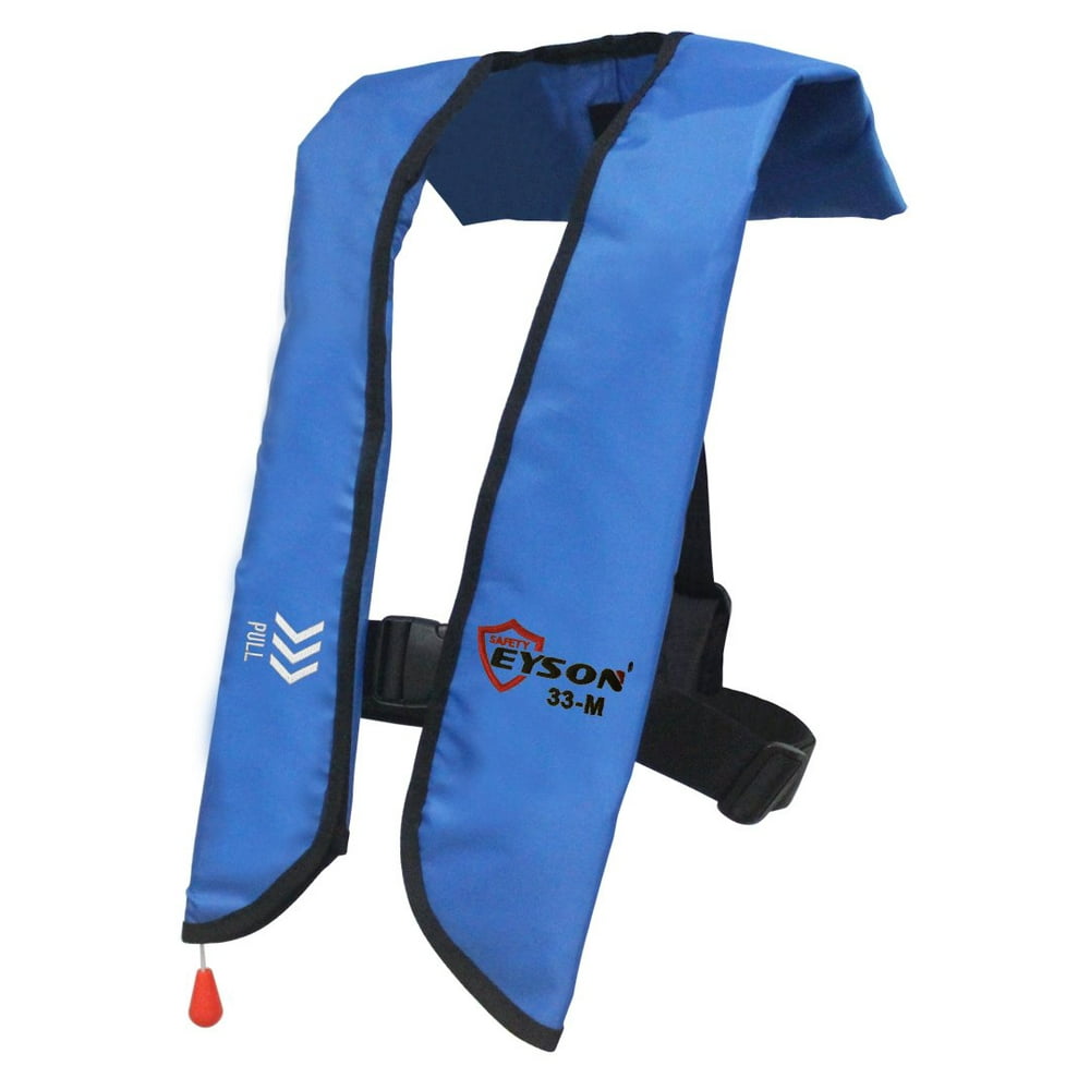 Top Safety Adult Life Jacket with Whistle Auto Version Inflatable