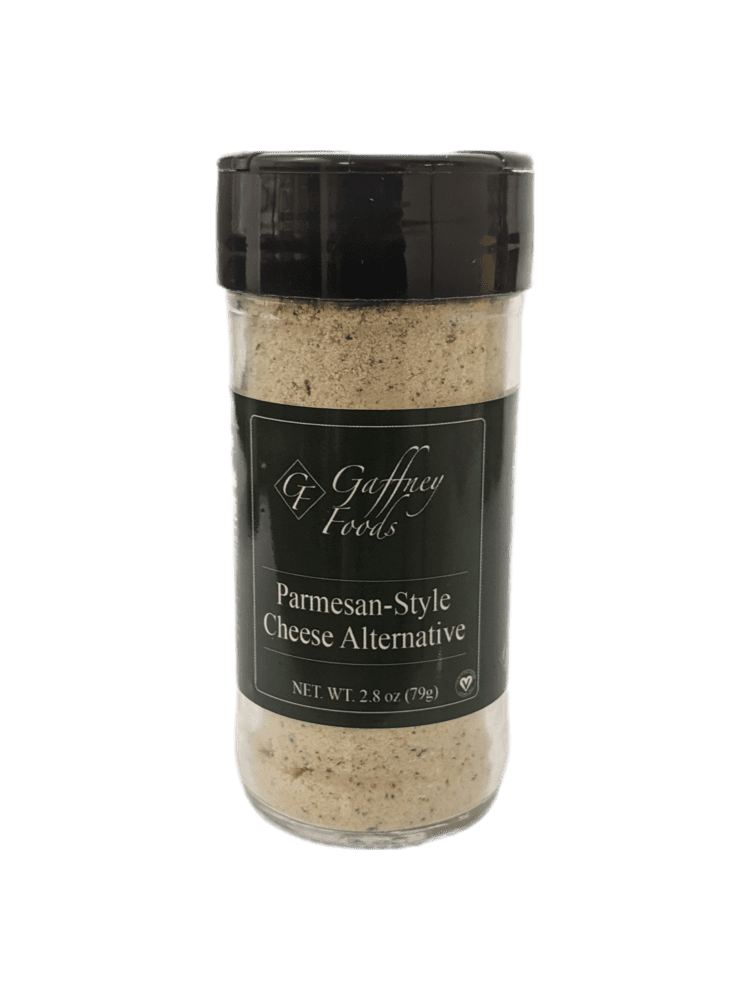 Gaffney Foods Dairy-Free Parmesan-Style Cheese Alternative, 4 oz