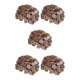 thumbnail image 2 of Inteprter 100 Uds patrón al azar botón de flor pintura forma redonda Retrol botones surtidos Kit flor DIY agujeros botón de costura Type6 NO6 Inteprter CBP119693, 2 of 4