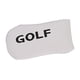 thumbnail image 3 of Funda para cabeza de putter de golf, duradera, antiarañazos y portátil. Blanco, 3 of 9