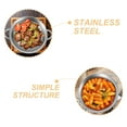 thumbnail image 2 of Pot Wok Stainless Steel Saute Pan Work on No Cover Stew Pots with Lids Saucepan 201, 2 of 6