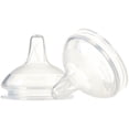 thumbnail image 1 of Playtex Breastlike Silicone Bottle Nipples - 2 Count - Slow Flow, 1 of 2