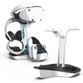 thumbnail image 7 of 4-in-1 Controller Charging Station for PSVR2 and PS5, Dual Charging Dock with VR Headset Display Holder and Headphone Rack, LED Indicator, Charging Cable, RGB Lights, 3 Magnetic Connector, 7 of 7