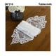 thumbnail image 5 of Yuarrent Bandera de de encaje elegante blanca, necesidades diarias y decoración del hogar, hoteles, bandera de de estilo europeo Mostrada Blanco 26*210CM, 5 of 6
