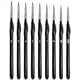 thumbnail image 1 of Juego de pinceles profesionales para detalles, 9 piezas, color negro, para acrílico, acuarela y óleo: micropinceles de precisión ideales para líneas finas y arte en uñas, 1 of 7