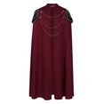 thumbnail image 1 of Birdeem Cape Homme Patchwork Décontractée Fête Rétro Gothique Longue Cape Scène Taille Unique Tenue, 1 of 10