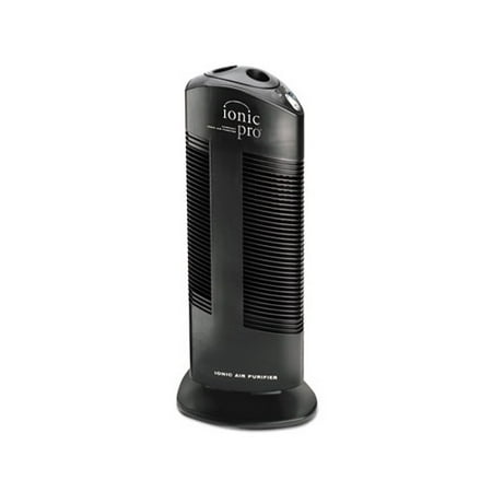 

Compact Ionic Air Purifier 250 sq ft Room Capacity Black