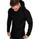 thumbnail image 1 of Playera Hombre Manga Larga Con Capucha Slim Fit Moda Hoodie, 1 of 8