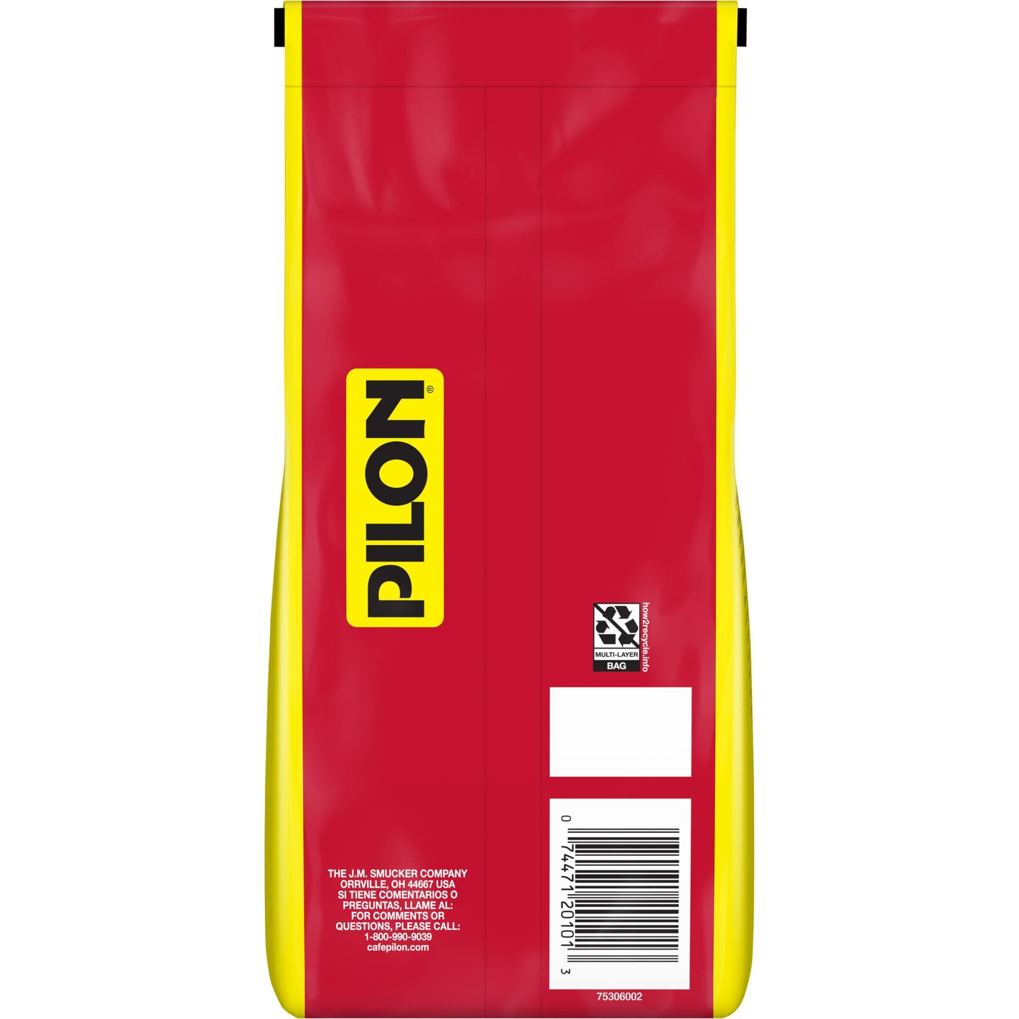 Pilon Espresso Ground Coffee, Dark Roast, 16 oz Bag