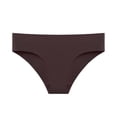 thumbnail image 5 of Blmnix Hipster Panties Ladies Underwear Moisture Wicking Breathable Seamless Panty Brown Sexy Panties for Women,L, 5 of 5