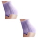 thumbnail image 1 of Sonducket Bragas de mujer Color sólido Cintura alta Transpirable Levantamiento de cuerpo después del parto Calzoncillos Ropa interior Lencería Púrpura 2piezas, 1 of 6