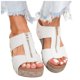 thumbnail image 3 of Bmisegm Hot Sandals Women Teen Slippers for Girls Beach Sandals Girls Sandals Women Sandals Platform Sandals Womens Sandals Summer White 9, 3 of 8