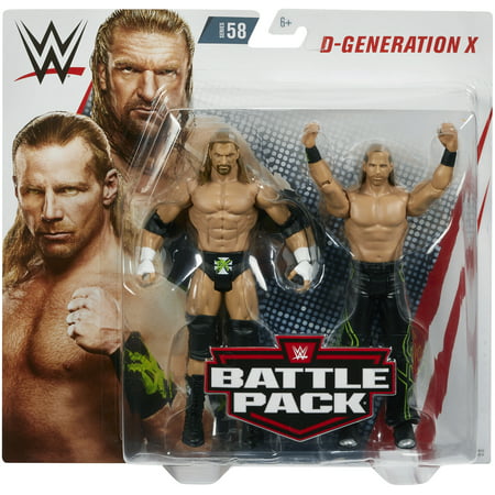 DX (Triple H & Shawn Michaels) - WWE Battle Packs 58