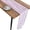Pink, variant on lanema Mesh Lace Fabric Table Runner Pearls Beaded Butterfly Sheer Tulle Tablecloth