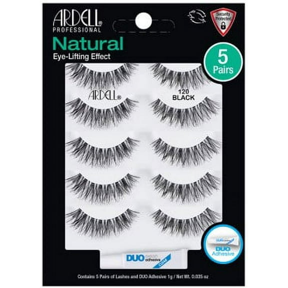 Ardell 120 False Eyelashes, 5 pairs