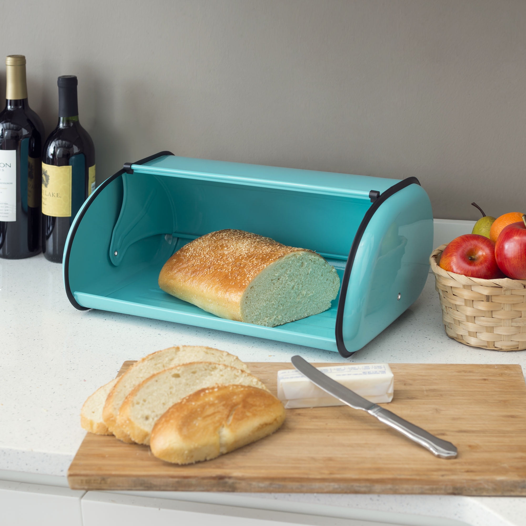 bread storage countertop