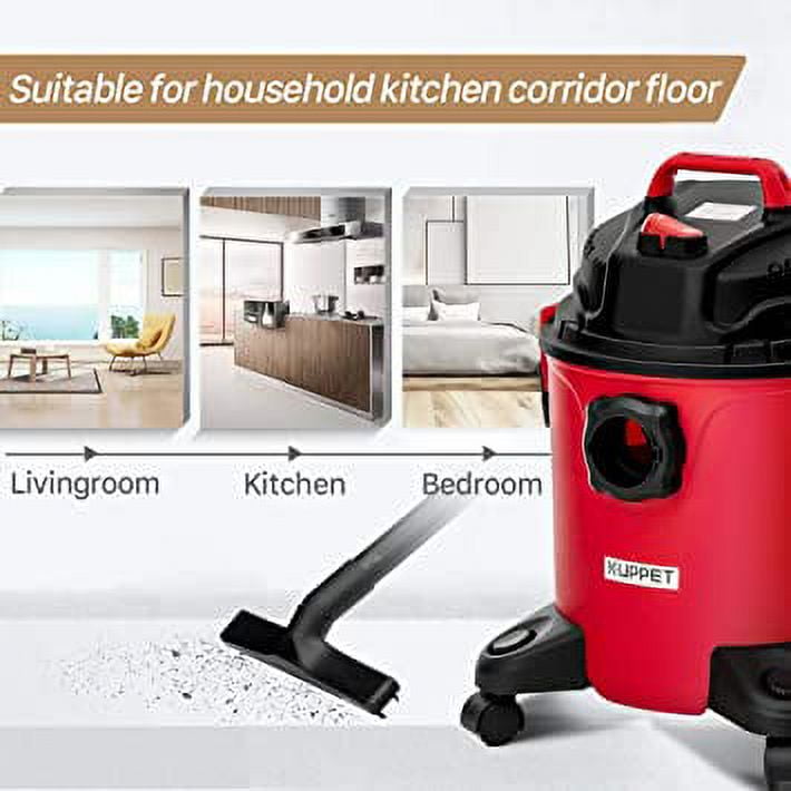 KUPPET 3-in-1 Wet/Dry Vacuum Cleaner, Shop Vacuum with Attachments