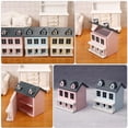 thumbnail image 5 of Milisten Miniature House Model Tiny Wooden House Decorative Model House Adorable Mini House, 5 of 5