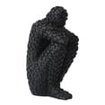 thumbnail image 3 of Sujetalibros decorativo Sujetalibros pesado Soporte para sujetalibros Sujetalibros, Figura para oficina en casa Negro, 3 of 8