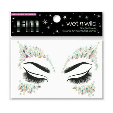Fantasy Makers Gem Face Mask - Stone Cold Witch