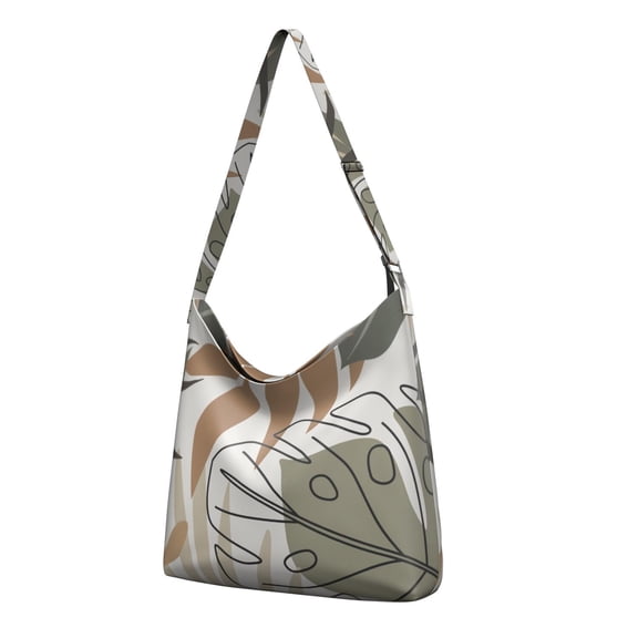 Aesthetic Room Decor Crossbody Shoulder Bag - Vintage Floral Sling Tote, Lightweight Adjustable Handbag