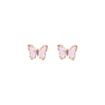 thumbnail image 2 of PVCS Boucles d'Oreilles Créatives Multicolores en Diamant Papillon pour Femmes, 2 of 3