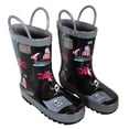 thumbnail image 1 of Foxfire FOX-600-94-7 Childrens Black Pirate Rain Boot - Size 7, 1 of 1
