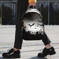 thumbnail image 2 of Disketp Happy Halloween 1 Mochila Escolar de 15 Pulgadas, Mochila Ligera para Estudiantes, Viajes y Trabajo, Cómoda y Resistente para el Uso Diario, 2 of 6