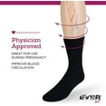 thumbnail image 4 of HSHDLDF Men's Diabetic Cotton Crew Socks Loose Fitting Non-Binding Top Circulatory Cushion Bottom, 4 of 6