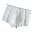 thumbnail image 1 of B91xZ Boxer Briefs Covered Waistband Boxer Briefs for Men,Gray L, 1 of 5