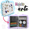 thumbnail image 3 of Set De Arte Lab.G   Dibujo Colores Marcadores Lápices 50pcs BLANCO ANIMALES, 3 of 5