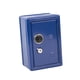 thumbnail image 2 of Mini Locker - Caja de almacenamiento ligera y versátil para cosméticos, muñecas y artículos de papelería azul oscuro, 2 of 8