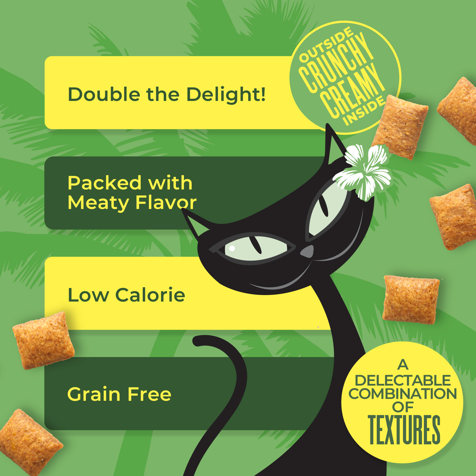 (2 pack) Tiki Cat Duets Cat Treats, Tuna Flavor, 2 oz. Pouch