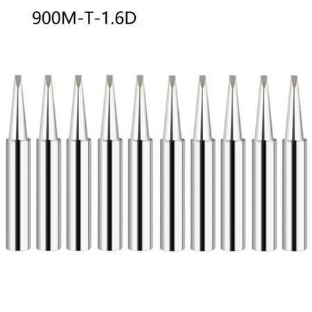 

Goodhd 10Pcs/Lot Lead Free Soldering Iron Tips 900M-T Series Welding Solder tools