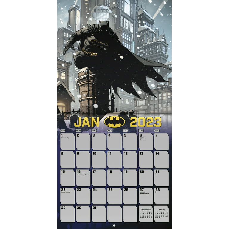 Batman Comics - Calendari da muro 2023