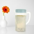 thumbnail image 2 of MasteelfCA 2600ML Large Capacity Beverage Storage Container Heat Resistant Cold Water Jug Plastic Juice Pitcher Household Teapot Kettle(Blue), 2 of 8