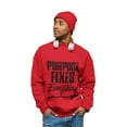 thumbnail image 3 of Purpose Fixes Everything® Unisex Crewneck Sweatshirt, S - 3XL,Black Letters, 3 of 8