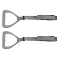 thumbnail image 1 of Hytrove 2 Pcs Équipement de Gym Sangles d'Entraînement Entraînement Physique Anneaux Réglables Gris, 1 of 5