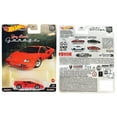 thumbnail image 4 of Lamborghini Countach LP 5000 QV Red "Jay Leno’s Garage" Diecast Model Car by Hot Wheels, 4 of 4