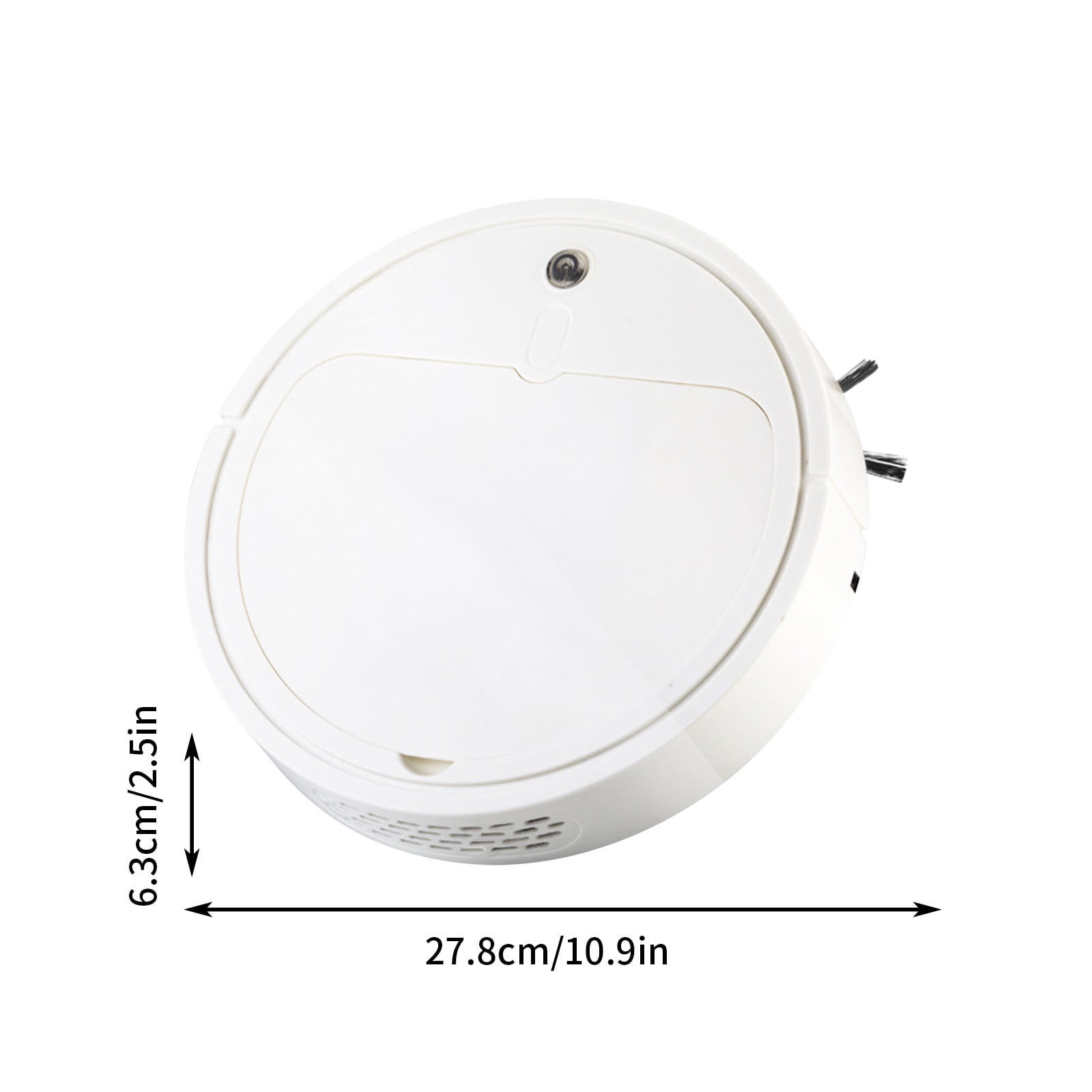 Matoen Robot Vacuum with Self-Empty Base, Bagless, Row-by-Row Cleaning, Perfect for Pet Hair, Compatible with Alexa, Wi-Fi, White, 30 Day Capacity