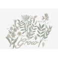 thumbnail image 4 of Grow Inspirational Vintage Botanicals Adult White Crew Neck Short Sleeve Tee-XL, 4 of 4