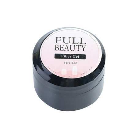 

Fake Nails False Nails 5ml Nail Fiber UV Gel Fiberglass Extension Gel Varnish Repair Broken Nails Gel Black
