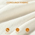 thumbnail image 3 of Neche 114" Cloud Sofa for Living Room, L-Shaped Deep Seat Modular Boneless Couch, No Assembly Required,Beige, 3 of 8