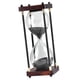 thumbnail image 1 of Reloj de arena con temporizador de 30 minutos, irrompible, portátil, para cocinar negro, 1 of 9