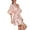 Pink, variant on Women's Satin Robe Sexy Pajamas Summer Bridesmaid Pjs Luxury Soft Bride House Spring Valentines Day Pink Medium