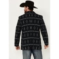 thumbnail image 4 of Rock & Roll Denim Men's And Southwestern Print Modern Fit Sportcoat Black 44 REG, 4 of 4